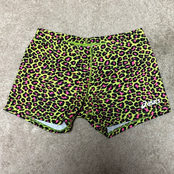 cheetah running shorts